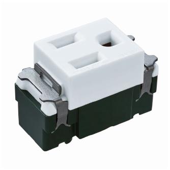 パナソニック（株）　電材 埋込接地コンセント WN 埋込接地コンセント（マットセラミックＷ） WN1101MCW