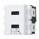 パナソニック（株）　電材 埋込充電用USBコンセント WN 埋込充電用ＵＳＢコンセント WN1476MCW