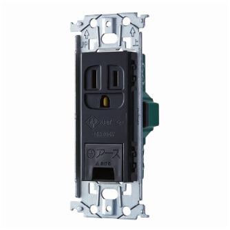 パナソニック（株）　電材 埋込アースターミナル付ダブルコンセント WTL 埋込アースターミナル付接地コンセント WTL11313B