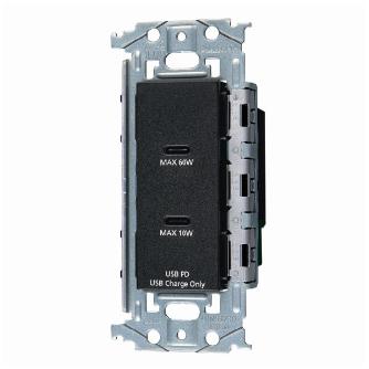 パナソニック（株）　電材 埋込充電用USBコンセント WTL 埋込充電用ＵＳＢコンセント WTL1488MB