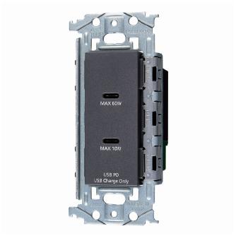 パナソニック（株）　電材 埋込充電用USBコンセント WTL 埋込充電用ＵＳＢコンセント WTL1488MH