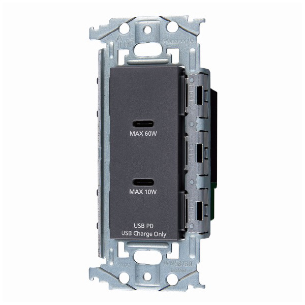 パナソニック（株）　電材 埋込充電用USBコンセント WTL 埋込充電用ＵＳＢコンセント WTL1488MH