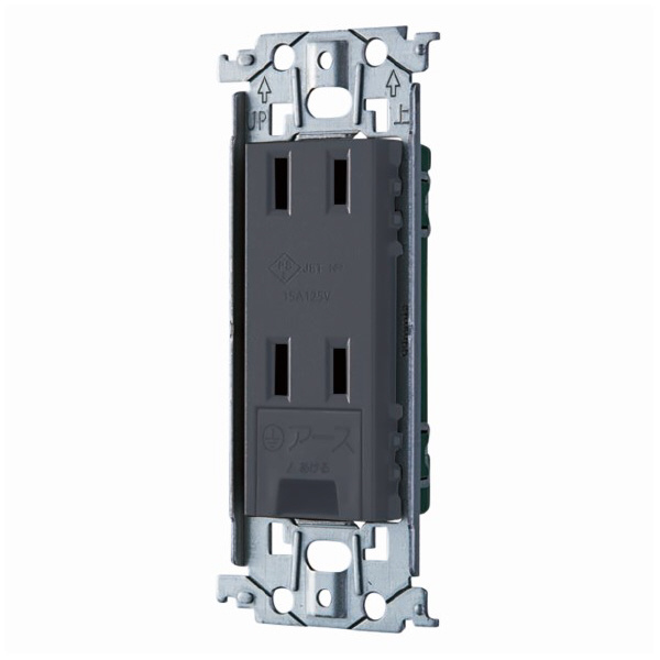 パナソニック（株）　電材 埋込アースターミナル付ダブルコンセント WTL 埋込アースターミナル付ダブルコンセント WTL1532MH