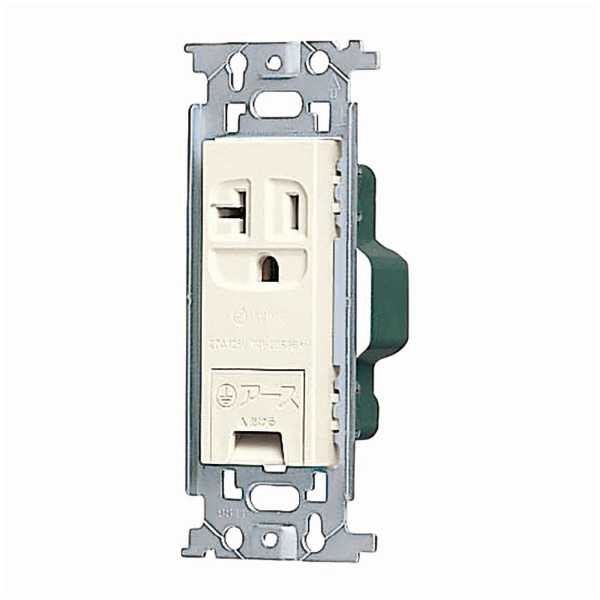 パナソニック（株）　電材 フルカラー15A・20A兼用接地コンセント WN フルカラー１５Ａ・２０Ａ兼用接地コン WN1931