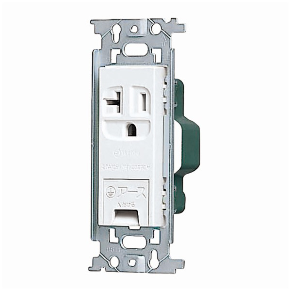 パナソニック（株）　電材 フルカラー15A・20A兼用接地コンセント WN フルカラー１５Ａ・２０Ａ兼用接地コン WN1931SW