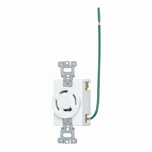 パナソニック（株）　電材 接地3P20A引掛埋込コンセント 接地３Ｐ２０Ａ引掛埋込コンセント・Ｗ WF2420W1