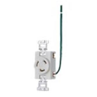 パナソニック（株）　電材 接地2P20A引掛埋込コンセント(接地 接地２Ｐ２０Ａ引掛埋込コンセント（接地 WF2520W1