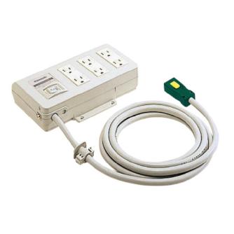 パナソニック（株）　電材 ハーネス用OA電源タップ接地型3m NE ハーネス用ＯＡ電源タップ接地型３ｍ NE36134WGL