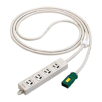 パナソニック（株）　電材 ハーネス用OAタップ抜け止め 電源表示ランプ付 WFA ハーネスＯＡタップ抜止ランプ付３ｍグレー WFA66347HG