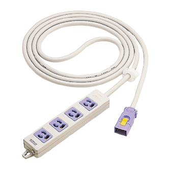 パナソニック（株）　電材 ハーネス用OAタップ抜け止め 電源表示ランプ付 WFA ハーネスＯＡタップ抜止ランプ３ｍパープル WFA66347V