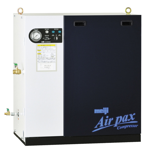 （株）明治機械製作所 エアパックス 三相50Hz M付 APKM エアパックス　三相５０Ｈｚ　Ｍ付 APKM-55B 5P(IE3･50HZ)