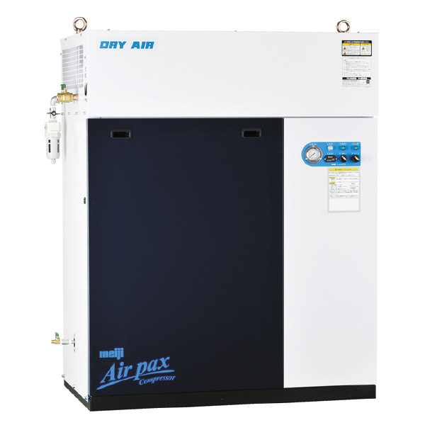 （株）明治機械製作所 エアパックス 三相60Hz M付 APKH エアパックス　三相６０Ｈｚ　Ｍ付 APKH-55H 6P(IE3･60HZ)