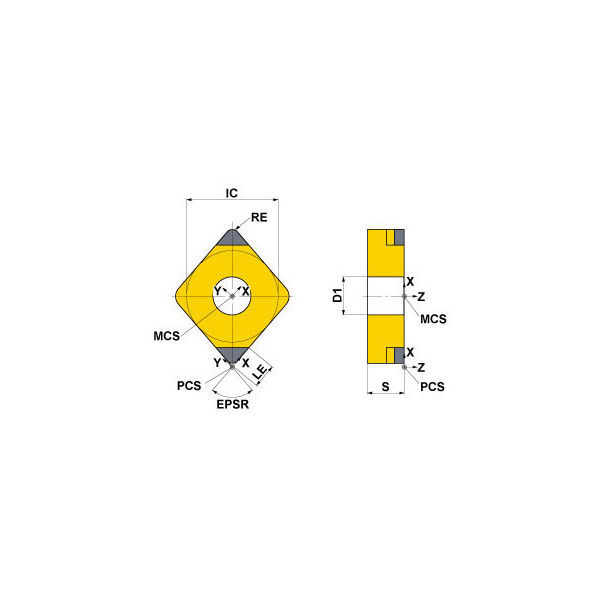 三菱マテリアル（株） 旋削用インサート(CBN) NP-CNGA 旋削用インサート（ＣＢＮ） NP-CNGA120404TA2 BC8210