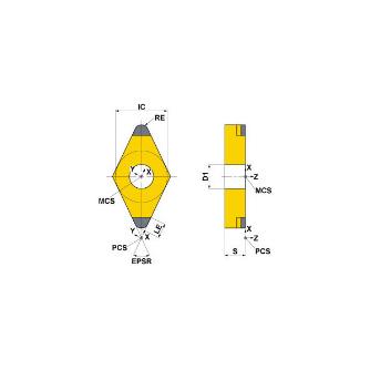 三菱マテリアル（株） 旋削用インサート(CBN) NP-DNGA 旋削用インサート（ＣＢＮ） NP-DNGA150404TA2 BC8210