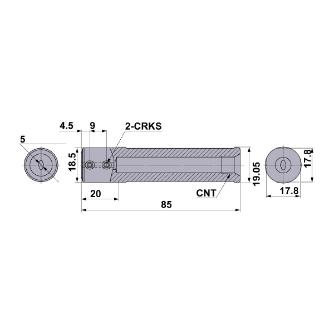 三菱マテリアル（株） 丸ホルダ SLV 丸ホルダ SLV190085050A