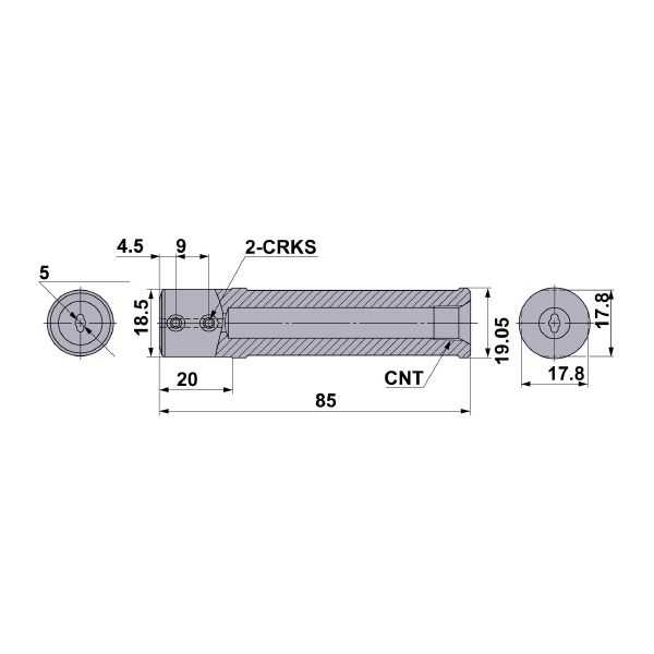 三菱マテリアル（株） 丸ホルダ SLV 丸ホルダ SLV190085050A