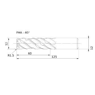 三菱マテリアル（株） スマートミラクルエンドミル VQELCSRB スマートミラクルエンドミル VQELCSRB D1200R150