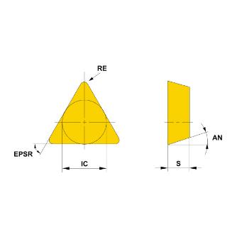 三菱マテリアル（株） 旋削用インサート TPGN 旋削用インサート（超硬） TPGN090202 HTi10
