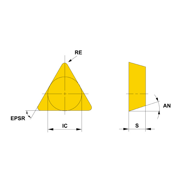 三菱マテリアル（株） 旋削用インサート TPGN 旋削用インサート（超硬） TPGN090204 HTi10