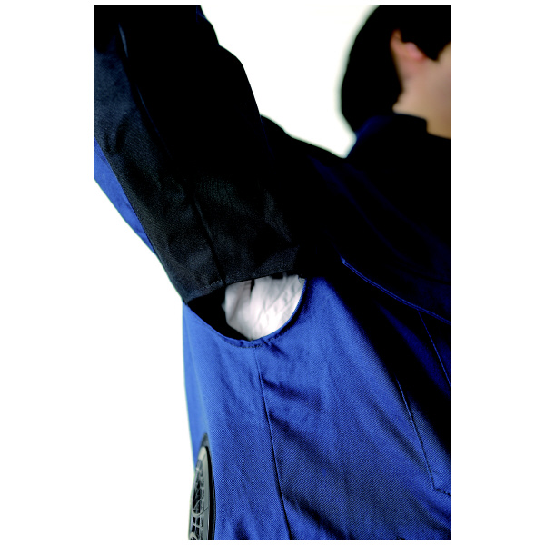 日新被服（株） YZ5361 防炎長袖ブルゾン ネイビー YZ5361-02 ＹＺ５３６１　防炎長袖ブルゾン　ネイビー YZ5361-02-6L ﾈｲﾋﾞｰ