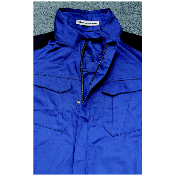 日新被服（株） YZ5361 防炎長袖ブルゾン ネイビー YZ5361-02 ＹＺ５３６１　防炎長袖ブルゾン　ネイビー YZ5361-02-6L ﾈｲﾋﾞｰ