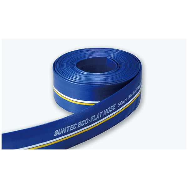 十川産業（株） エコフラットホース エコフラットホース　４本入り ECO-40-10(40X10)4ﾎﾝ