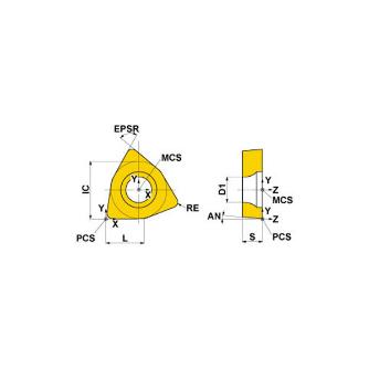 三菱マテリアル（株） 旋削用インサート WBMTL 旋削用インサート（超硬コーティング） WBMTL30204L-MV MC7125