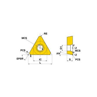 三菱マテリアル（株） 旋削用インサート TPMH 旋削用インサート（超硬コーティング） TPMH080202-MV MP7135