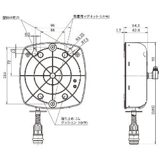 （株）三協リール エアブローリール ABR エアブローリール ABR-202A