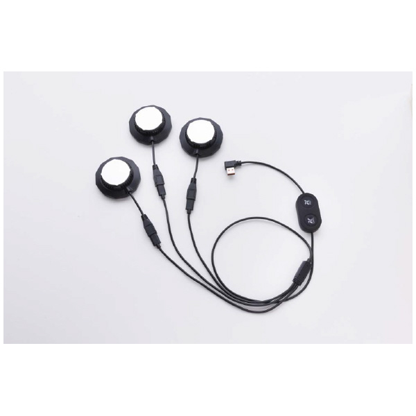 アイトス（株） 温冷ペルチェ6点式ベスト AZ-8155 温冷ペルチェ６点式ベスト AZ-8155-010-F ﾌﾞﾗｯｸ