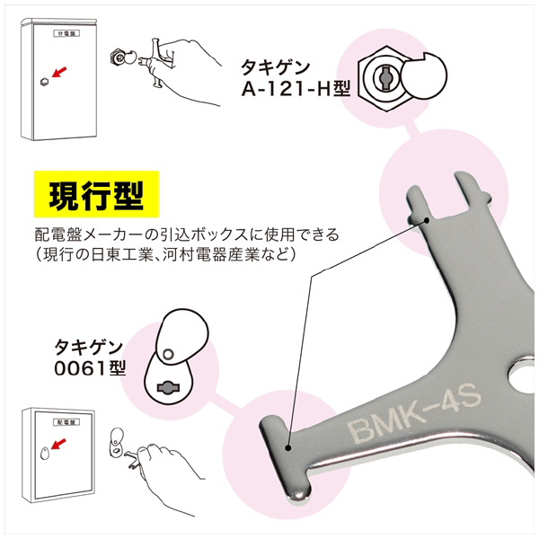 ジェフコム（株） 盤用マルチキー BMK 盤用マルチキー BMK-4S