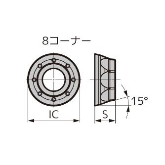 住友電気工業（株） カッタチップ RDMT-G カッタチップ RDMT10T3M0EN-G ACS1000