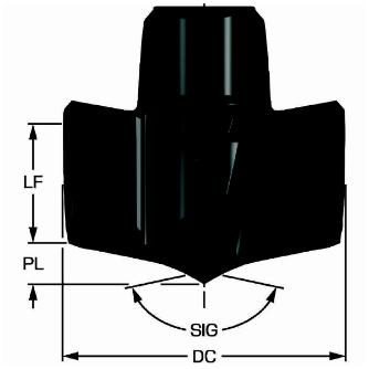 サンドビック（株） コロドリルDE10 ドリルチップ DE10 コロドリルＤＥ１０　ドリルチップ　【Ｅ】 DE10-1320-130-M5 2334