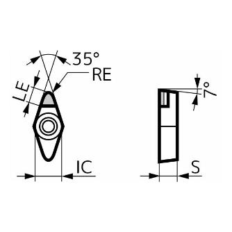 住友電気工業（株） スミダイヤ スローアウェイチップ NF-VCMW スミダイヤ　スローアウェイチップ NF-VCMW110302 DA1090