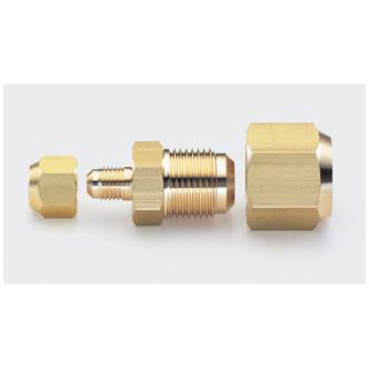 （株）イチネンＴＡＳＣＯ フレアユニオン TA241 フレアユニオン１／４Ｘ１／２ TA241K