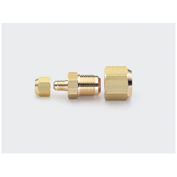 （株）イチネンＴＡＳＣＯ フレアユニオン TA241 フレアユニオン１／４Ｘ５／８ TA241L
