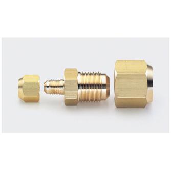 （株）イチネンＴＡＳＣＯ フレアユニオン TA241 フレアユニオン１／４Ｘ３／４ TA241M