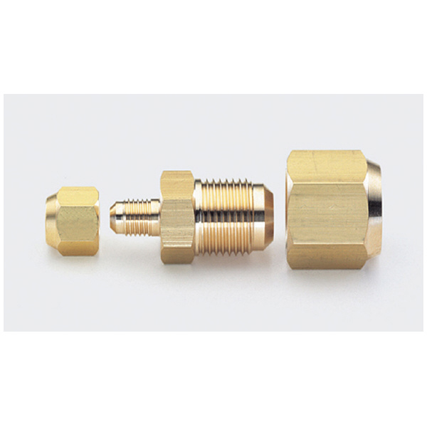 （株）イチネンＴＡＳＣＯ フレアユニオン TA241 フレアユニオン１／４Ｘ３／４ TA241M