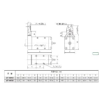 （株）ベッセル エアーニッパー GT-NF エアーニッパー GT-NF03