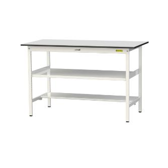 山金工業（株） ワークテーブル150シリーズ 固定式 SURH ワークテーブル１５０シリーズ　固定式 SURH-1575TF-GYW