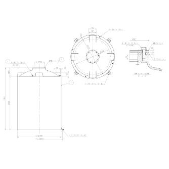 スイコー（株） スイコー耐熱タンク 耐熱タンク LA-6000ﾀｲﾈﾂ