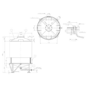 スイコー（株） スイコー耐熱タンク 耐熱タンク HT-5000ﾀｲﾈﾂ