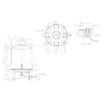 スイコー（株） スイコー耐熱タンク 耐熱タンク HT-1000ﾀｲﾈﾂ