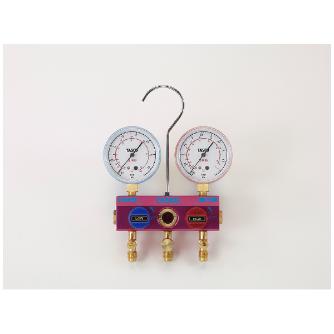 （株）イチネンＴＡＳＣＯ R410A・32ゲージマニホールド TA122 Ｒ４１０Ａ・３２ゲージマニホールド TA122G