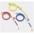 （株）イチネンＴＡＳＣＯ バルブ付チャージホース150cm TA133AB