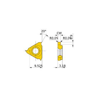 三菱マテリアル（株） GTATインサート GTAT ＧＴＡＴインサート GTAT05012V5L-U MT2015