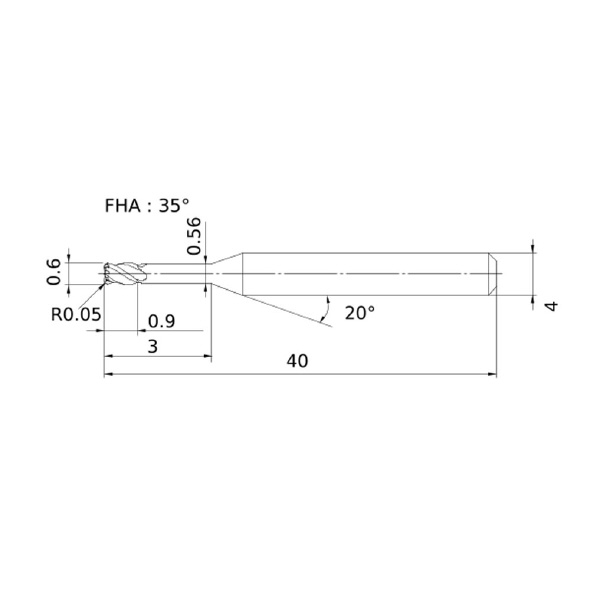 三菱マテリアル（株） SMART MIRACLEエンドミル VQ4XLRBD ＳＭＡＲＴ　ＭＩＲＡＣＬＥエンドミル VQ4XLRBD0060R005N030