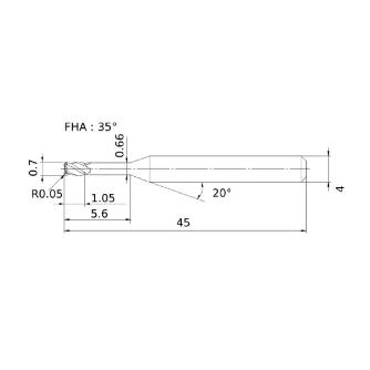 三菱マテリアル（株） SMART MIRACLEエンドミル VQ4XLRBD ＳＭＡＲＴ　ＭＩＲＡＣＬＥエンドミル VQ4XLRBD0070R005N056