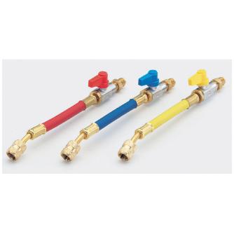 （株）イチネンＴＡＳＣＯ バルブ付ホースアダプター(R407C) TA131R バルブ付ホースアダプタ－（Ｒ４０７Ｃ） TA131R-1