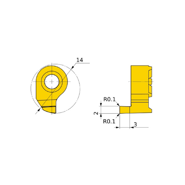 三菱マテリアル（株） XBシリーズ XBSF ＸＢシリーズ XBSF14H14200R010R MPB115